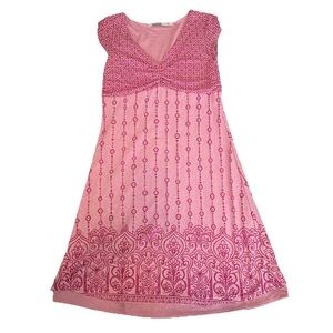 Athleta Dhara Floral Layered Dress M